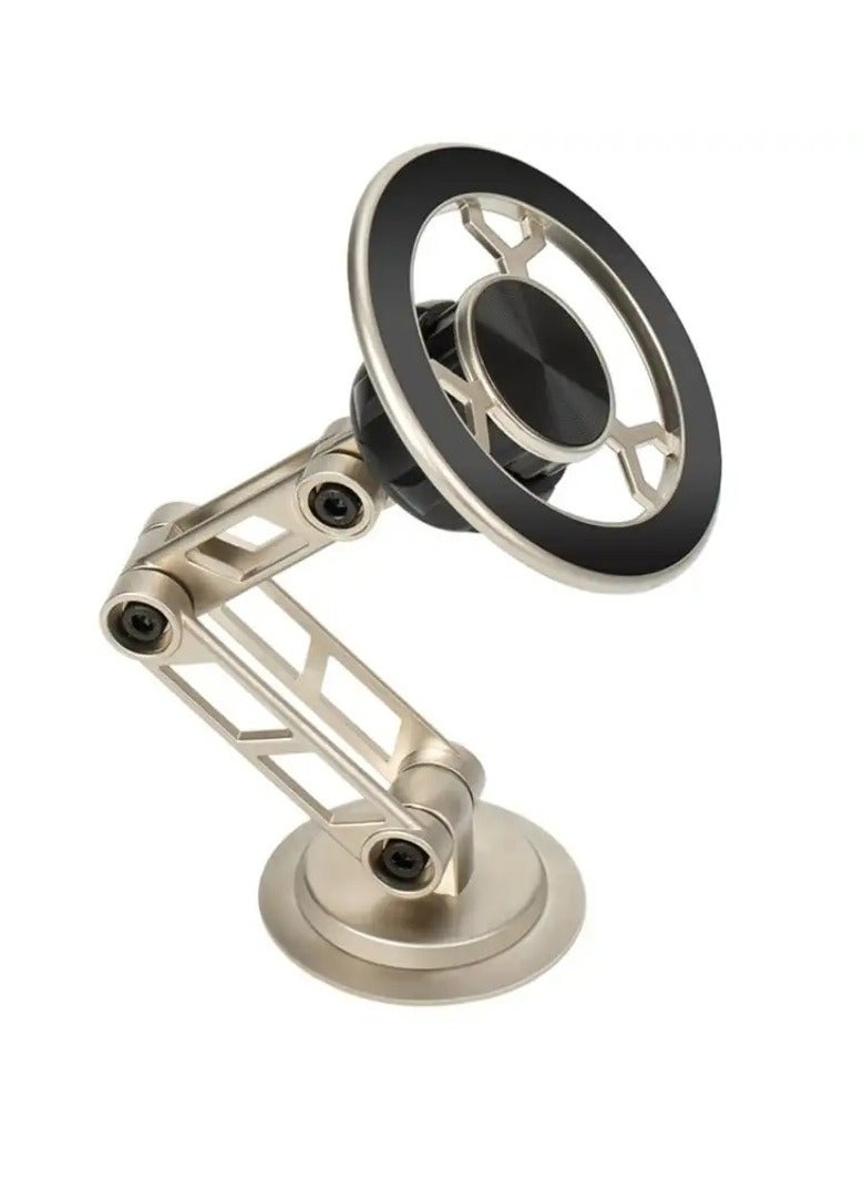 Fold Magnetic Holder 1080° Angle Rotation Firm And Safety Grip Your Phones On The Dashboard - Image 1