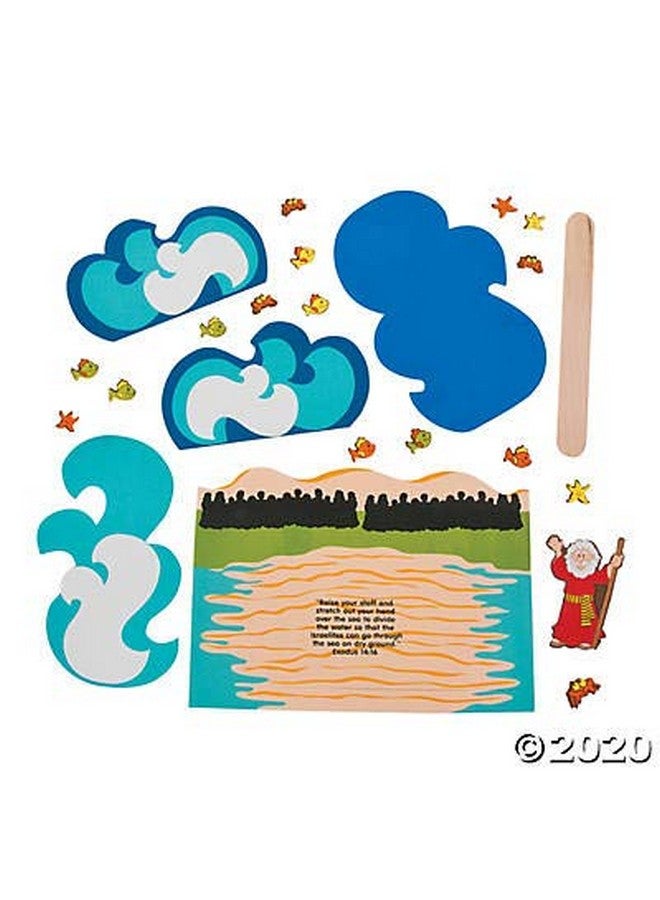 Fun Express Parting of The Red Sea Ck- 12 - Crafts for Kids and Fun Home Activities - Image 4