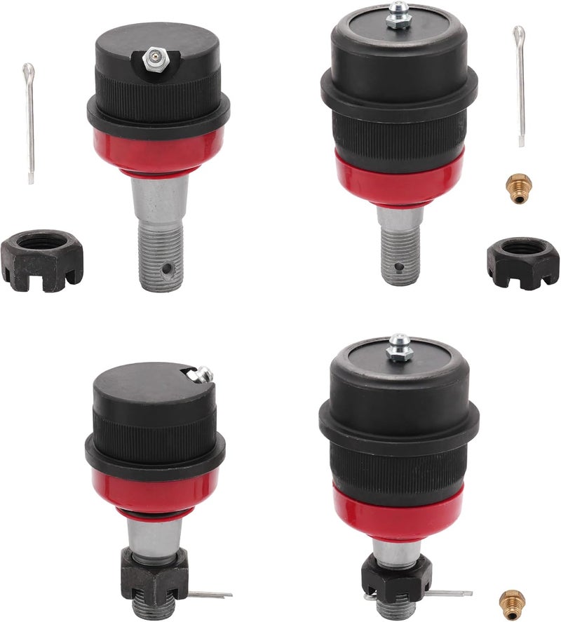 Jetuplusllc Set of 4 Upgrade Heavy Duty Ball Joints for 2007-2018 Jeep Wrangler - Image 1