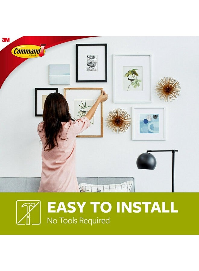 Command Universal Metal Picture Hanger And 2 Strips, Self Adhesive, Damage Free Walls -Silver - Image 5