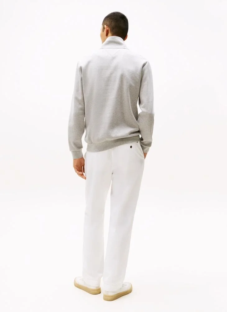 تومي هيلفيغر سويت شيرت كاجوال بسحاب نصف أمامي