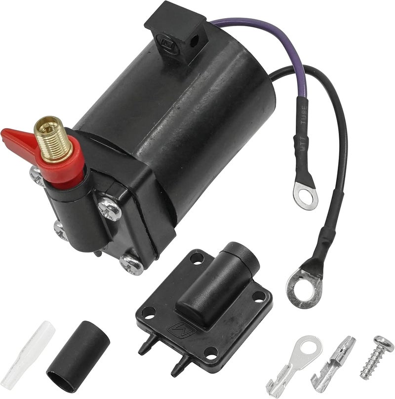 Caltric Fuel Primer Choke Solenoid for Johnson Evinrude OMC - Image 1