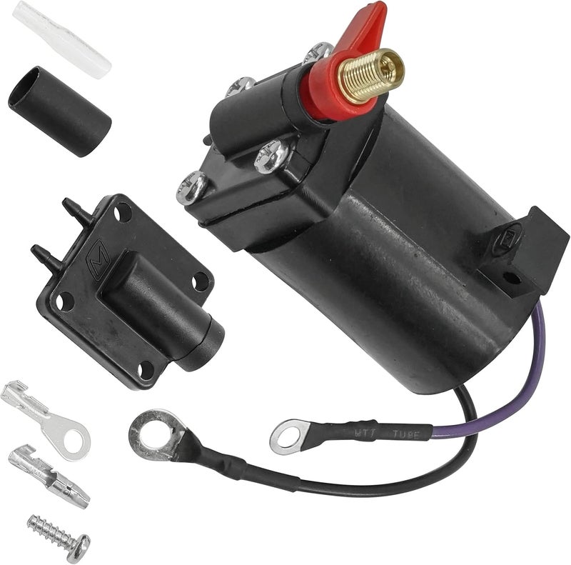 Caltric Fuel Primer Choke Solenoid for Johnson Evinrude OMC - Image 5
