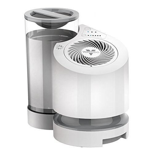 Vornado مرطب هواء كامل الغرفة Vornado EV100 مع خزان بسيط، سعة 1 جالون، أبيض - Image 5