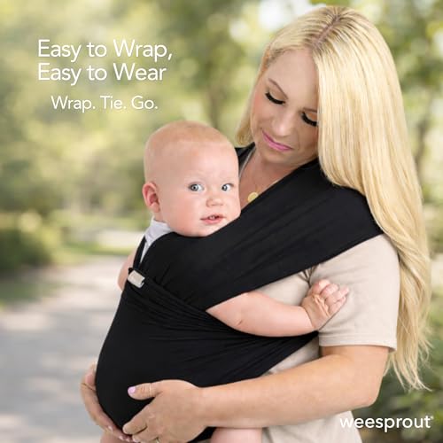 WeeSprout Baby Wraps Carrier - Perfect Child Sling for Newborn and Infant, Enhances Bonding, Soft and Breathable, Ideal for Babywearing - Image 3
