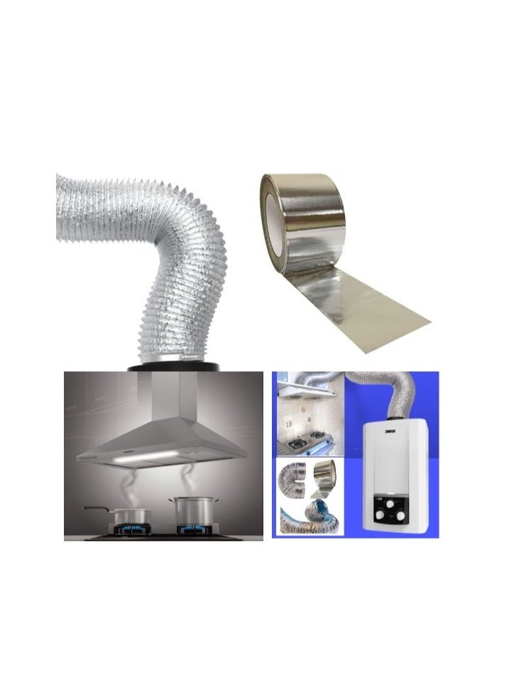 Shams 10M Hobby 5 Inch - With Thermal Glossy Gray Adhesive Roll - Image 3