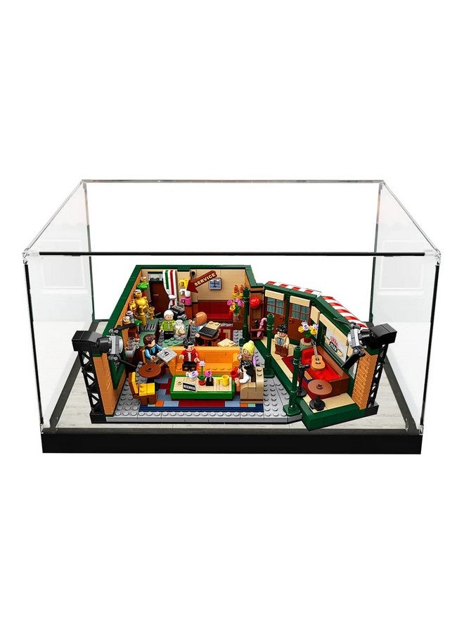 WANLIAN Acrylic Display Case For Lego Ideas 21319 Friends Central Perk And Ideas Seinfeld 21328 Collectiblesassemble Acrylic Boxes For Display Dustproof Protection Showcase(13.7X9.8X6 Inch;35X25X15Cm) - Image 2