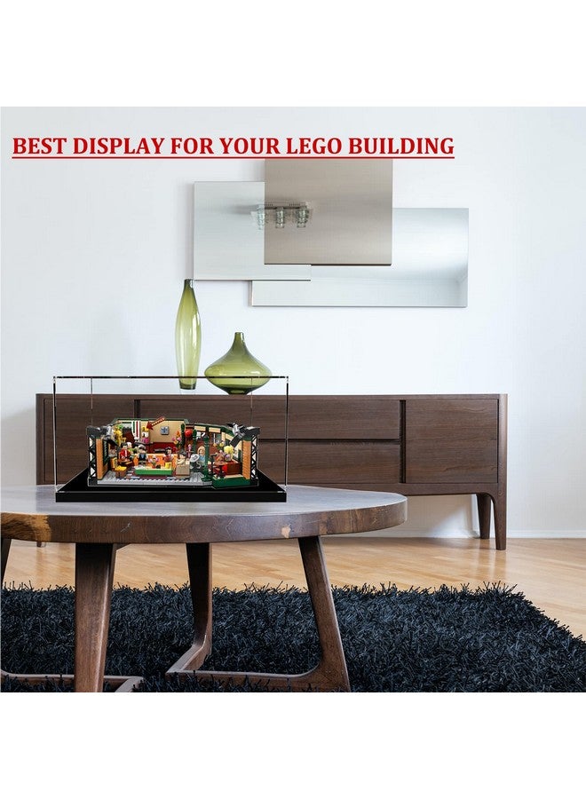 WANLIAN Acrylic Display Case For Lego Ideas 21319 Friends Central Perk And Ideas Seinfeld 21328 Collectiblesassemble Acrylic Boxes For Display Dustproof Protection Showcase(13.7X9.8X6 Inch;35X25X15Cm) - Image 3
