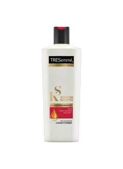 Tresemme Keratin Smooth Conditioner 190 Ml With Keratin & Argan Oil For Straight Shiny Hair Nourishes Dry Hair & Controls Frizz For Men & Women  - Image 2