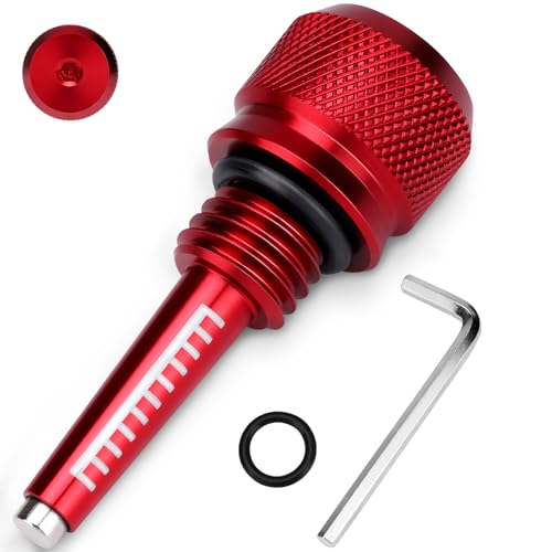 WNOOENG Aluminum Alloy Magnetic Oil Dipstick for 55201 Wen Inverter Generator Predator 212cc 224cc Coleman CT200U BT200X CT200UEX B200R 196cc Baja Warrior MB200 Mini Bike KT196 Go Kart - Image 1