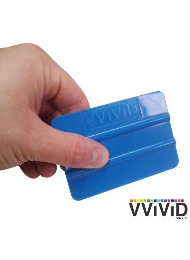 VViViD Blue Handheld Vinyl Wrap Applicator Squeegee (24 Pack) - Image 3
