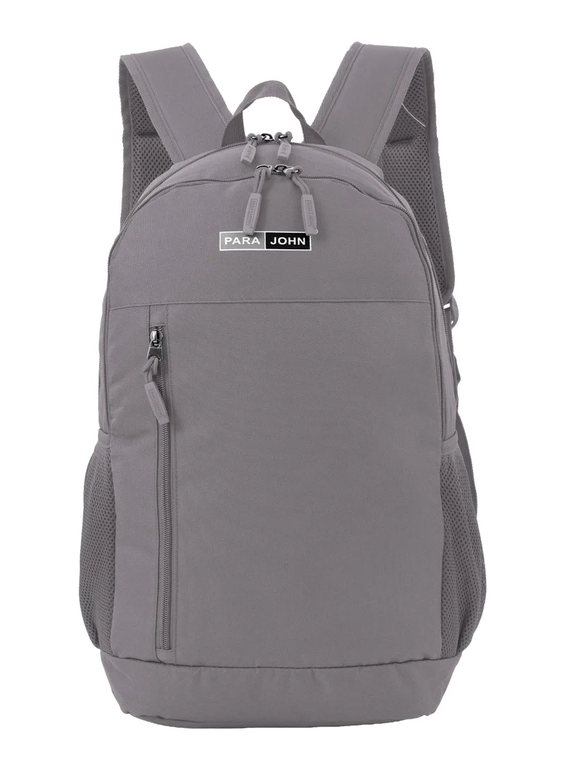 بارا جون Parajohn 19 Inch School Backpack, Lightweight Water Resistant School Bag for Boys & Girls with Laptop Compartment, Grey