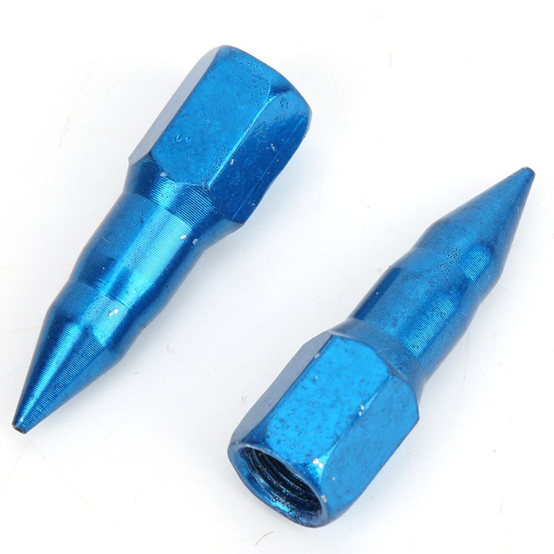 2 Pcs Grease Gun Nozzle All Steel Needle Nose Dispenser Grease Gun Accessory (Blue ) - Image 3