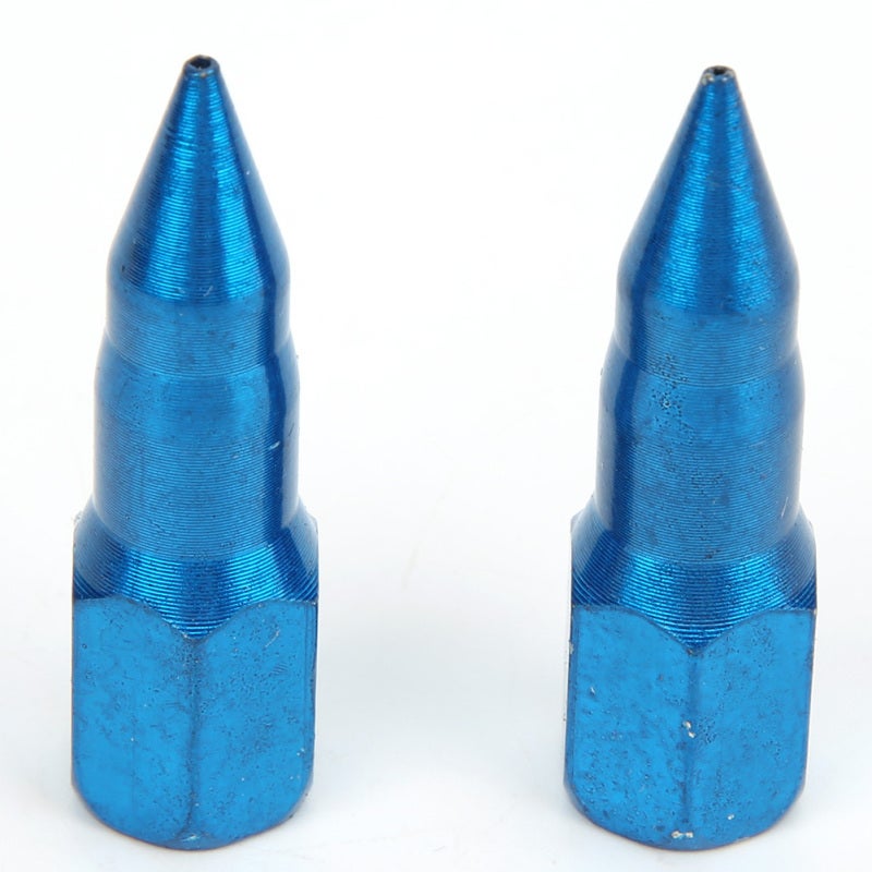 2 Pcs Grease Gun Nozzle All Steel Needle Nose Dispenser Grease Gun Accessory (Blue ) - Image 2
