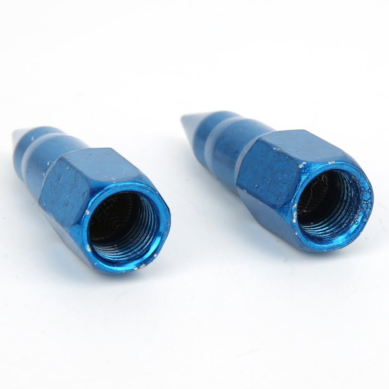 2 Pcs Grease Gun Nozzle All Steel Needle Nose Dispenser Grease Gun Accessory (Blue ) - Image 1