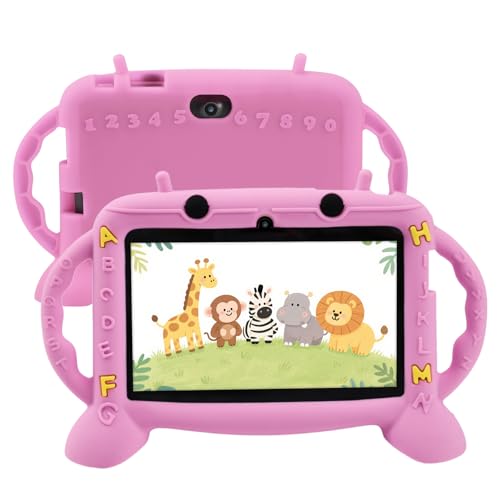 MengDash Kids Tablet 7 inch Tablet for Kids 210 Educational Learning Toddler Tablet Android 11 3GB RAM32GB ROM Storage Google Play YouTube - Image 1