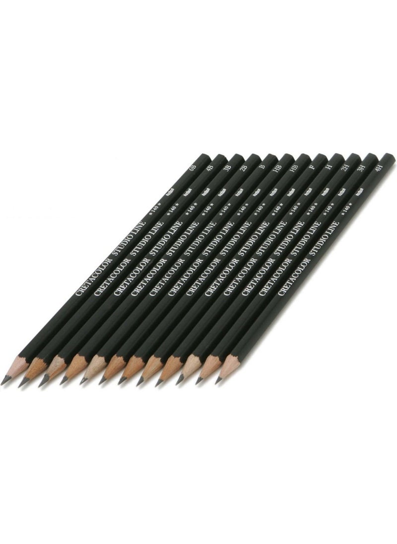 Cretacolor - Artist Studio Line Graduated Pencil 4h - Image 1