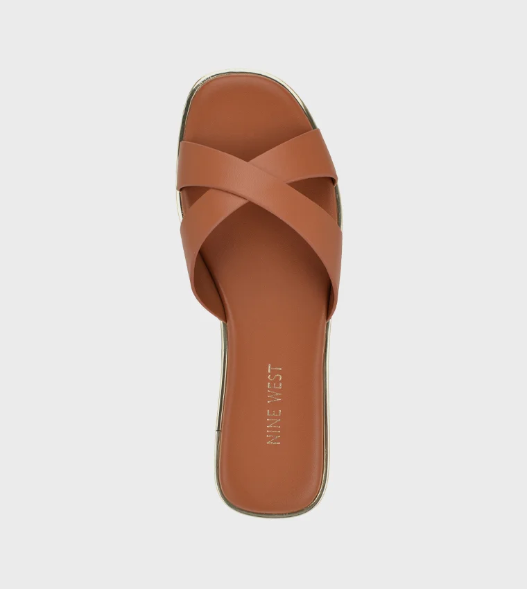 Nine West  WNEDENY3 BROWN Women Flats for Women | Best Price UAE