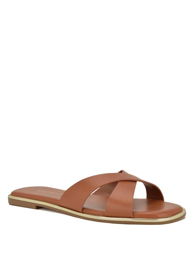 ناين ويست NINEWEST WNEDENY3 SANDALS BROWN