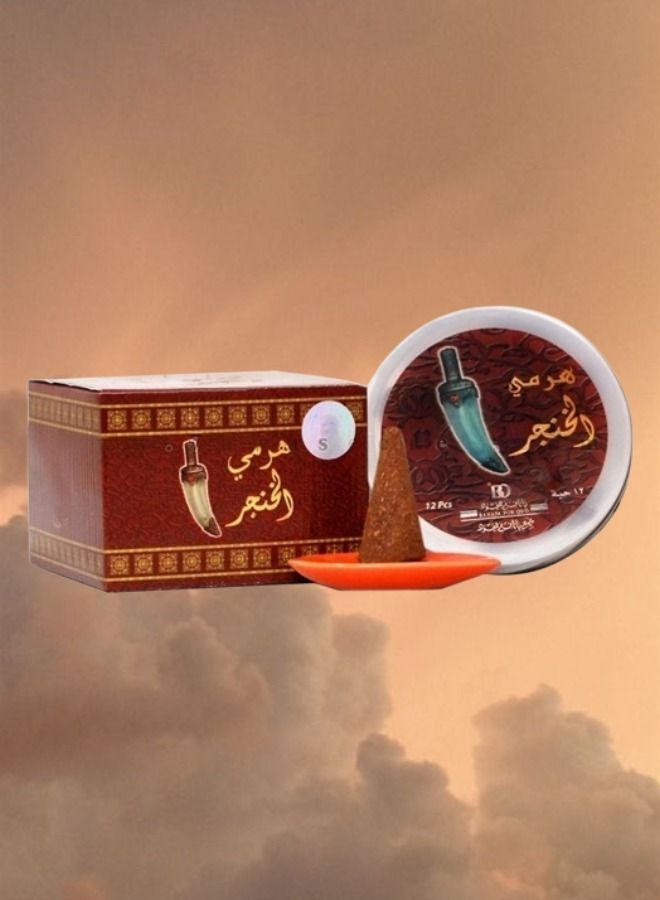 بخور هرمي الخنجر بانافع للعود 50 جرام