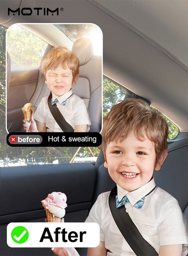 موتيم مظلة سقف لسيارة Tesla Model 3 Highland 2025/2024، مظلة Nano Ice Silk، عازلة للأشعة فوق البنفسجية، تمنع 99% من الأشعة فوق البنفسجية، تحافظ على برودة السيارة، إكسسوارات Tesla Model 3 Highland - Image 5