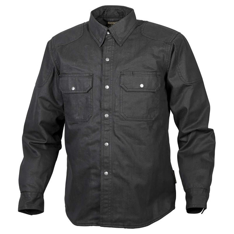 Scorpion unisex-adult Covert Waxed Shirt Waxed Riding Shirt(Black, Medium), 1 Pack - Image 5