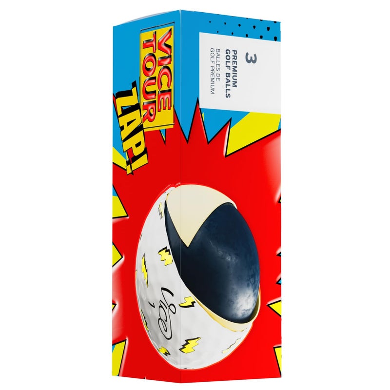 Vice Golf Vice Tour Limited Edition Golf Balls (Zap) - Image 2