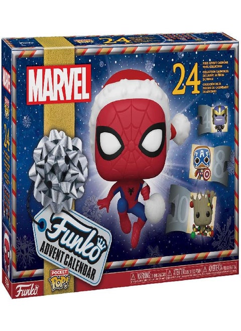 Funko Pop! Advent Calendar: Marvel - Holiday, Multicolor, One Size