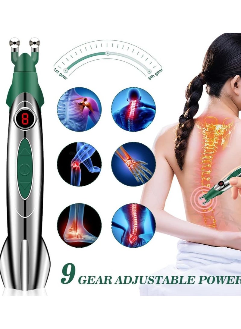 DubaiGallery Electronic Portable Acupuncture Pain Relief Therapy Massage Pen - Image 3