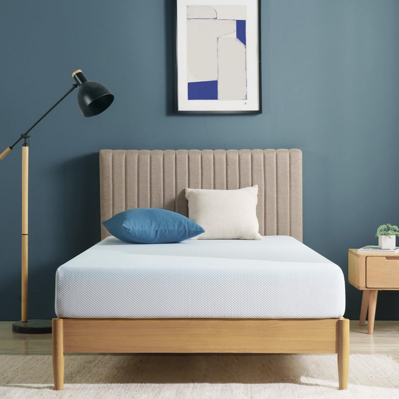 Zinus 8 Inch Green Tea Cooling Memory Foam Mattress [New Version], Twin, Fiberglass Free, Medium Firmness, Cooling Gel Foam, Certified Safe Foams & Fabric, Mattress in A Box - Image 1