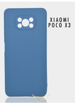 بورتوني جراب Poco X3 ، جراب واقٍ من السيليكون السائل مع حماية الكاميرا لهاتف Xiaomi Poco X3  - Image 1