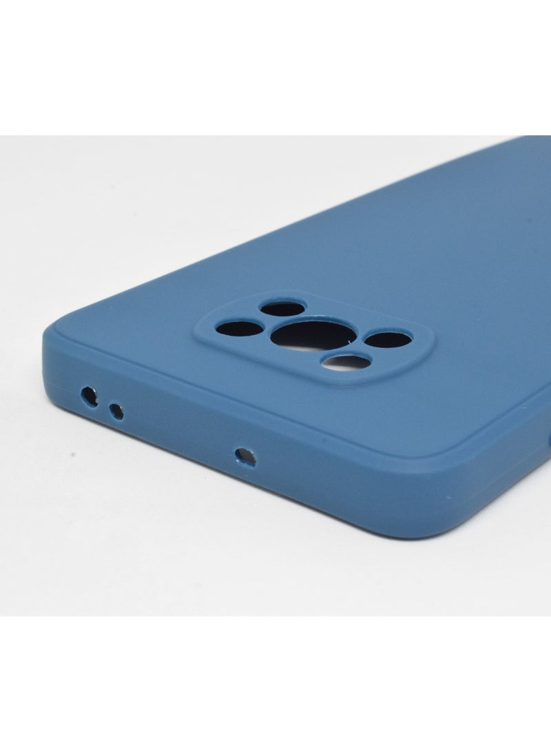 بورتوني جراب Poco X3 ، جراب واقٍ من السيليكون السائل مع حماية الكاميرا لهاتف Xiaomi Poco X3 - Image 2