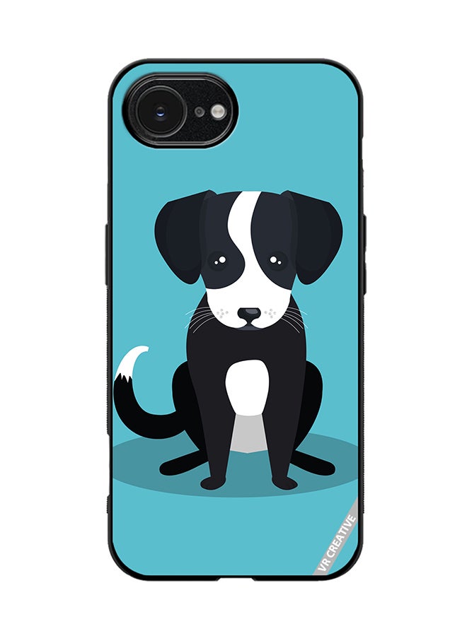 Protective Case Cover For Apple iPhone 16e Dog Design Multicolour