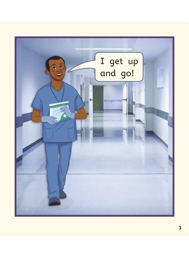 Hero Academy Non-fiction: Oxford Level 1+, Pink Book Band: I Get Up and Go! - Image 4