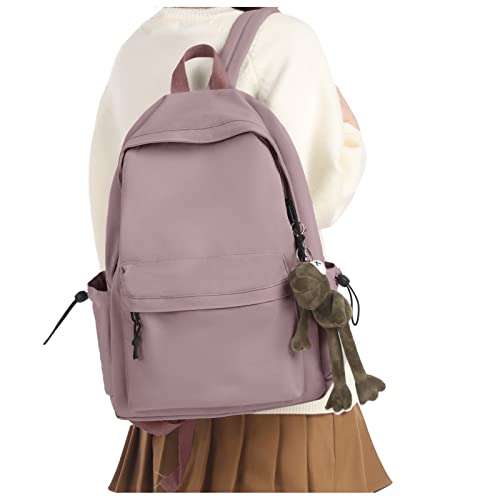 UPPACK Backpack Lightweight bag Waterproof college backpack for cute Aesthetic backpack Casual Daypack for Men Women(Purple) - Image 1