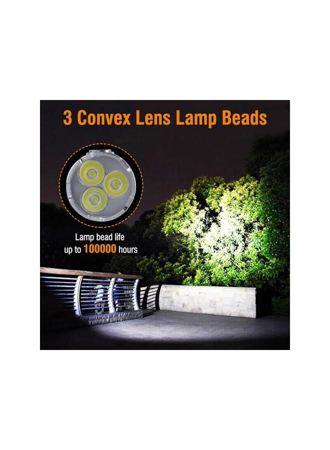 promass Mini EDC Flashlight, Rechargeable High Lumen 2000, Small Powerful Pocket Flashlights with Clip Magnet, USB C Waterproof LED Tiny Flash Light - Image 4