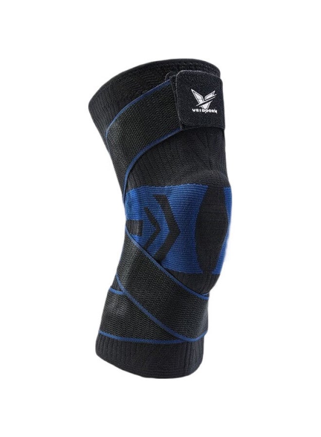 VEIDOORN Weidong Basketball Men'S Professional Sports Knee Brace, Meniscus Joint Running Football Strap Knee Support, V7740, White And Gray, Size L, Single Piece - Image 2