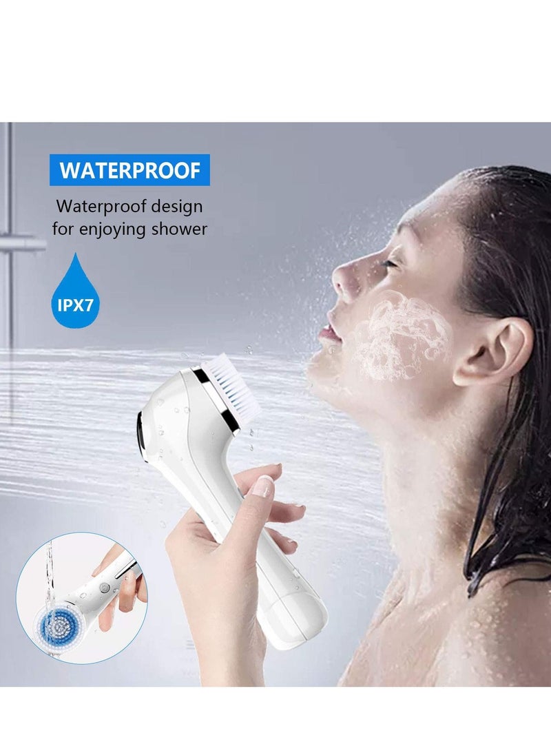 Facial Cleansing Brush lectric Face Scrubber Rechargeable Exfoliator Waterproof Rotating Cleanser for Exfoliating - pzsku/Z4532F1C4ECC5B26CF607Z/45/_/1681214831/64515f32-75ca-40af-b95a-81e10fc1c606