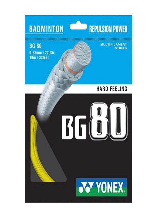Yonex Bg80 10Mtr -Yellow 