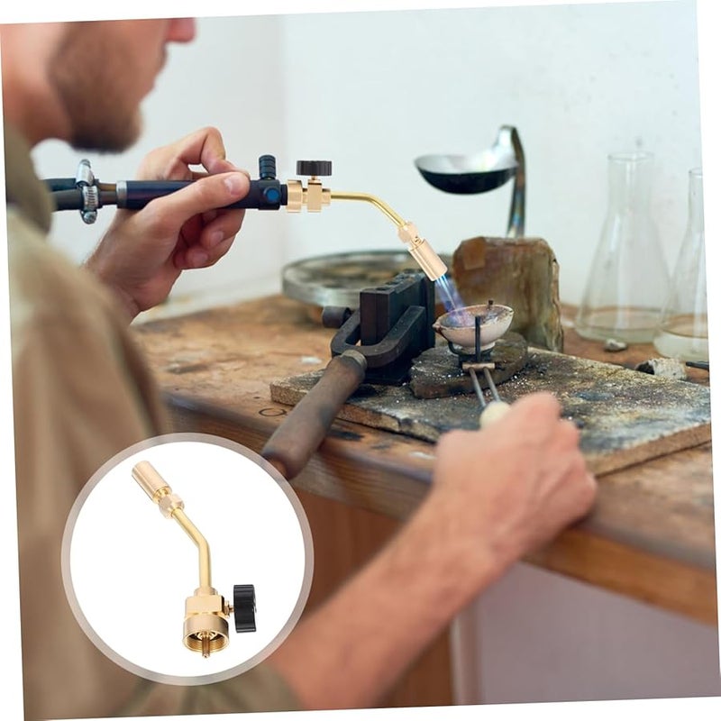 Brass Propane Torch Head Professional Refrigeration Welding Gas Torch Accessory - Image 5