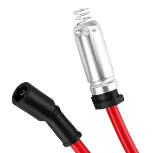 SYMOTTEC Ignition Coil Spark Plug Wire Set for Chevy Colorado Corvette Express LCF Silverado Suburban Tahoe Trailblazer, for GMC Canyon Envoy Savana Sierra Yukon XL, for Cadillac Escalade CTS EXT ESV, for H2 - Image 3