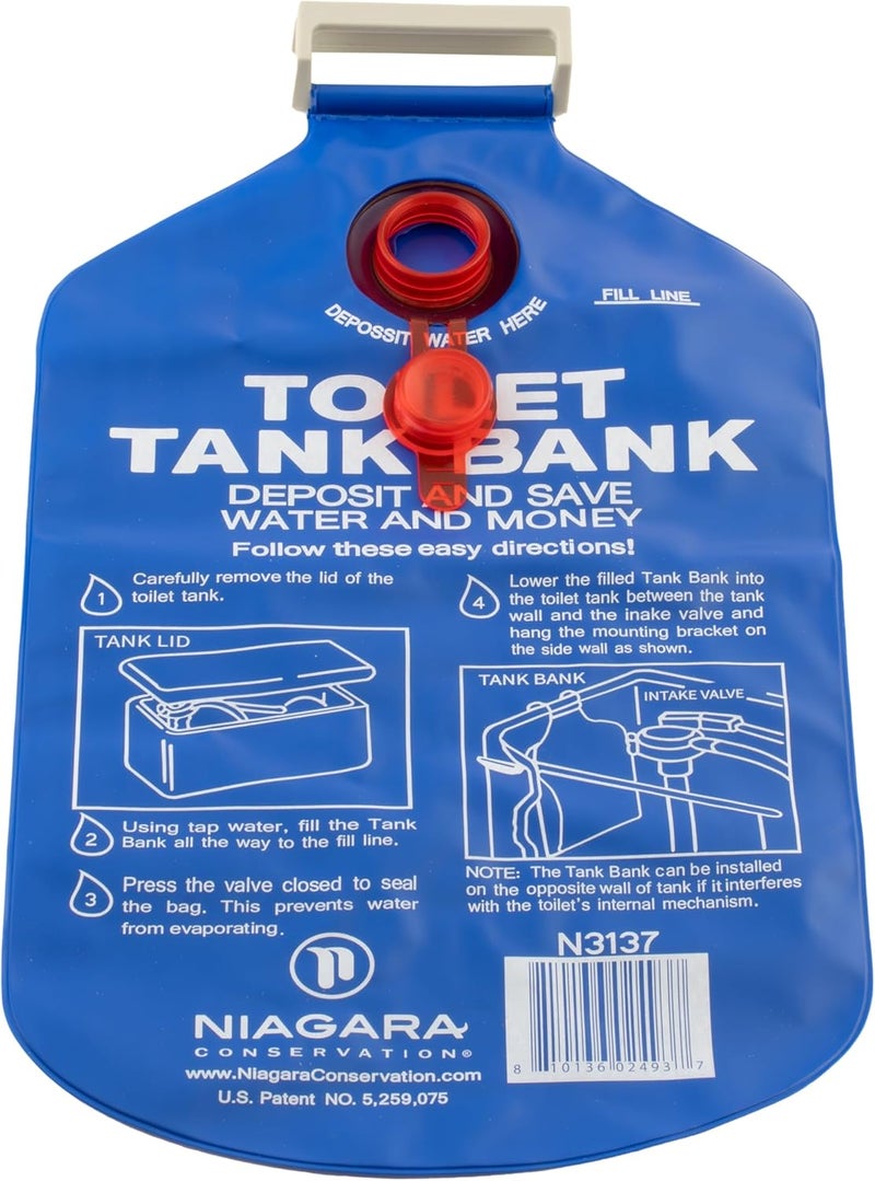Niagara Conservation Water Saving Toilet Tank Bank - Eco-Friendly Displacement Bag for Toilets - Image 3