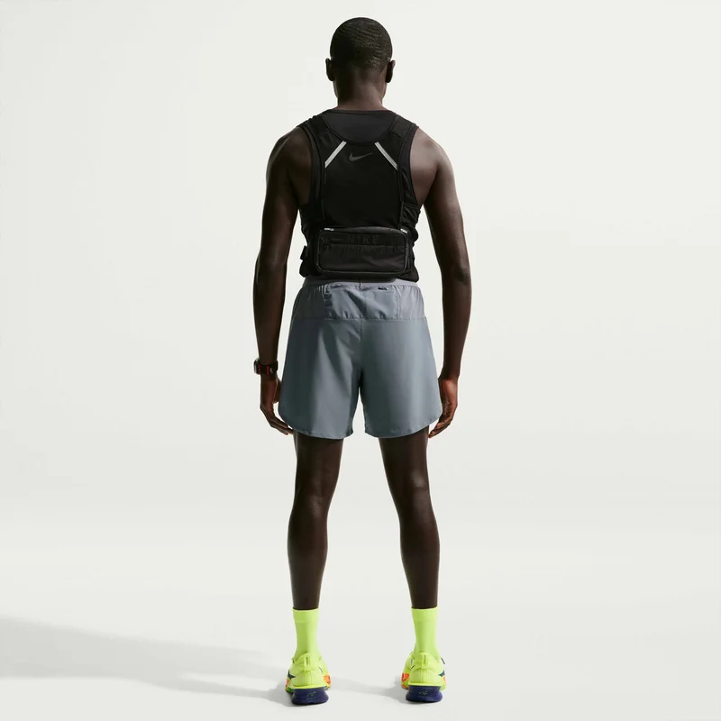 Nike Grey Men's Stride Dri-FIT 2-in-1 Running Shorts for Men | Best Price UAE