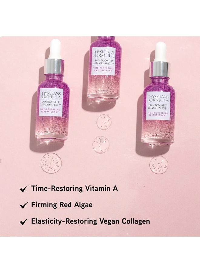 Physicians Formula Skin Booster Vitamin Shot Anti Aging Serum, Time-Restoring | Dermatologist Tested, Clinicially Tested - Image 3