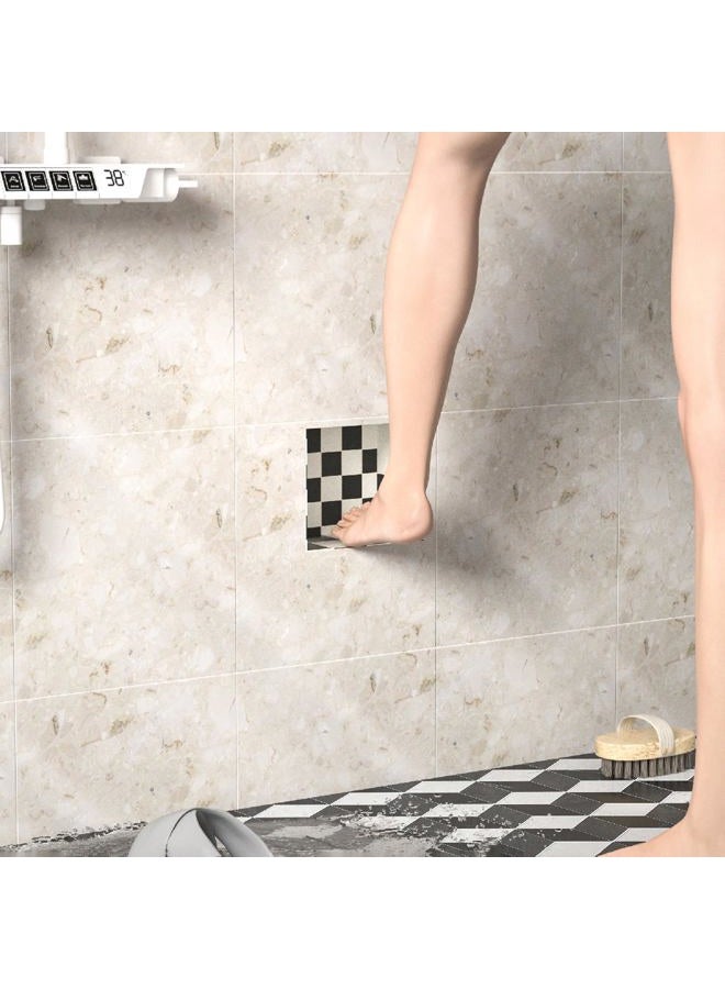 Bernkot Tile Ready Shower Niche, Interior 5.5'' x 6.5'' Shower Footrest Niche for Bathroom Shower Wall, Small Pre-fabricated Wall Niche Ready to Tile (5.5'' x 6.5'') - Image 2