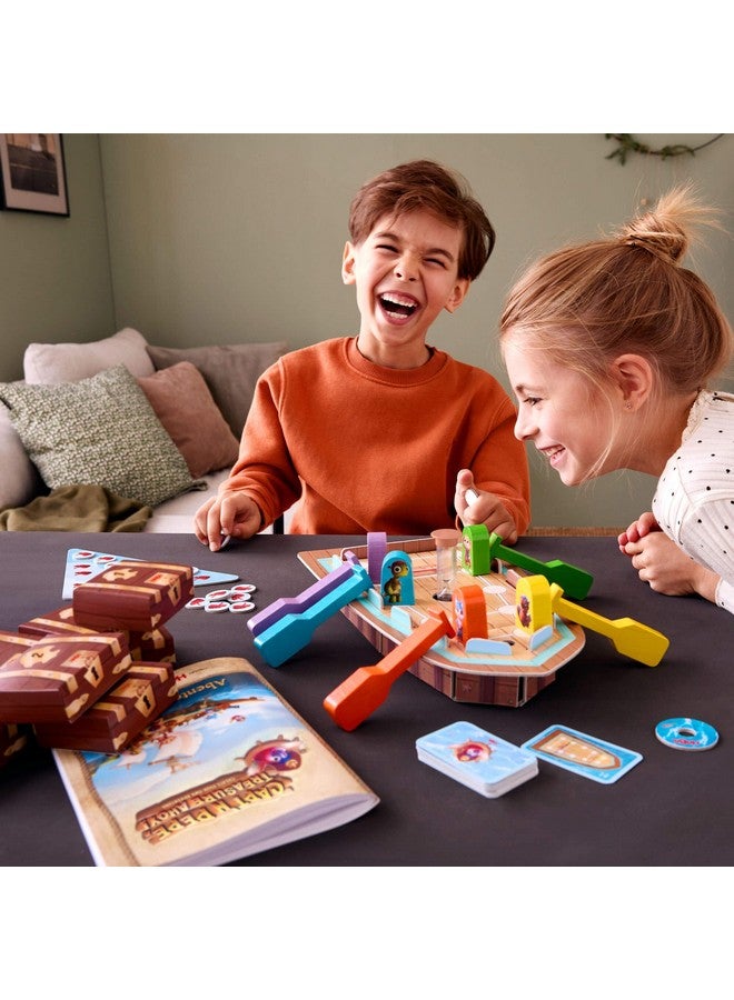 HABA هبا كابتن بيبي: كنز أهلا - لعبة لوحية قراصنة تعاونية، مغامرة وصيد كنوز للأطفال والعائلات ولعبة إرث لإنشاء مغامرتك الخاصة للأعمار 6 سنوات فما فوق - Image 2