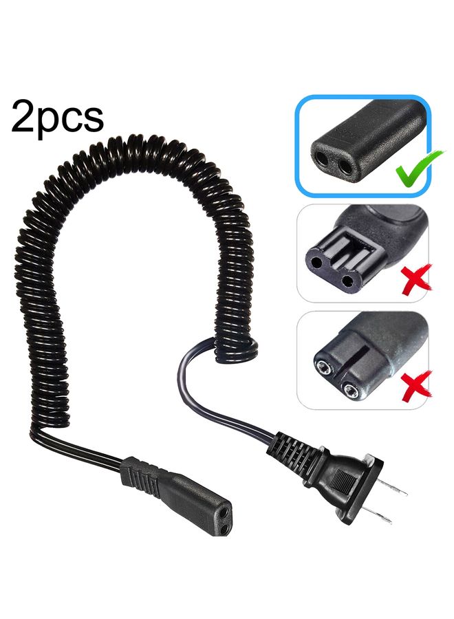 HuHa 2pcs 220V Shaver Charger Universal Power For FLYCO FS330 FS360 FS719 FS325 FS607 FS361,CN Plug  - Image 1