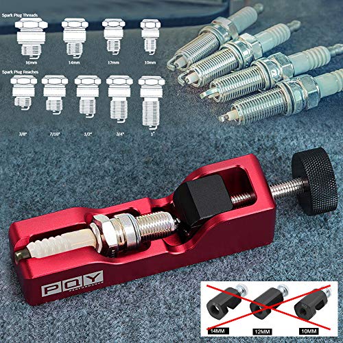 PQY Universal Spark Plug Gap Tool for Most 10mm 12mm 14mm 16mm Spark Plugs Red - Image 5