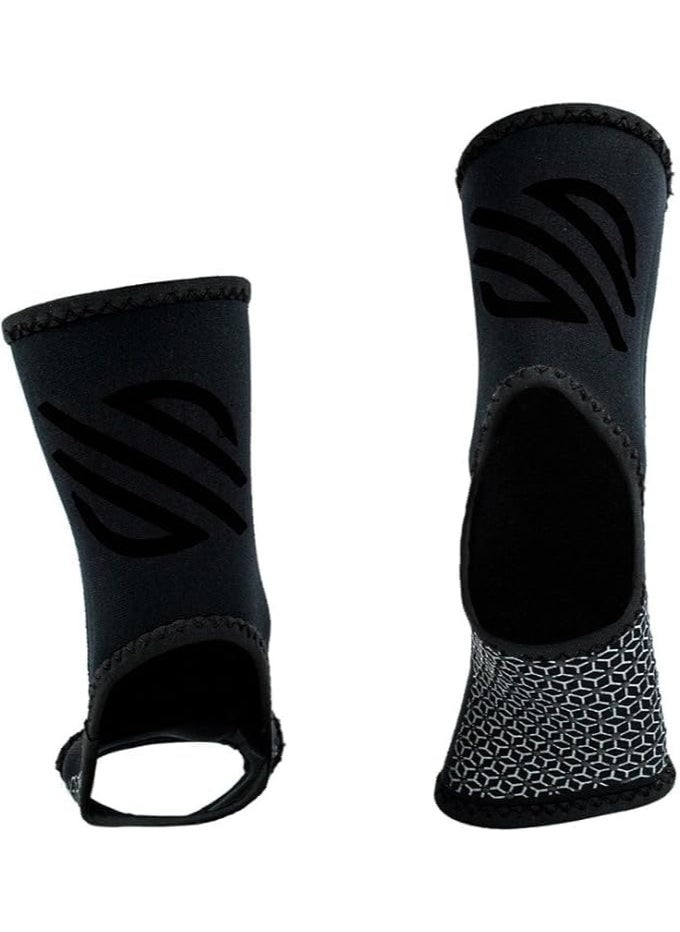 Sanabul  Essential Striking Gel Ankle Guard for MMA Kickboxing | Ankle Sleeves for Men & Women | MMA Kickboxing Muay Thai Ankle Support and Protection (Pair) (Green, S/M)  - Image 3