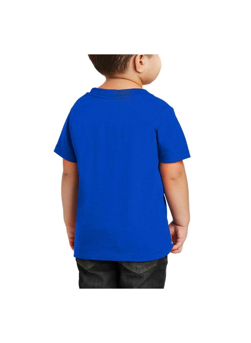 Happy New Year Dubai Kids Boys T-Shirt Round Neck Short Sleeve Cotton T-Shirt With Happy New Year And Dubai Design-Perfect For New Year Celebrations - Image 2